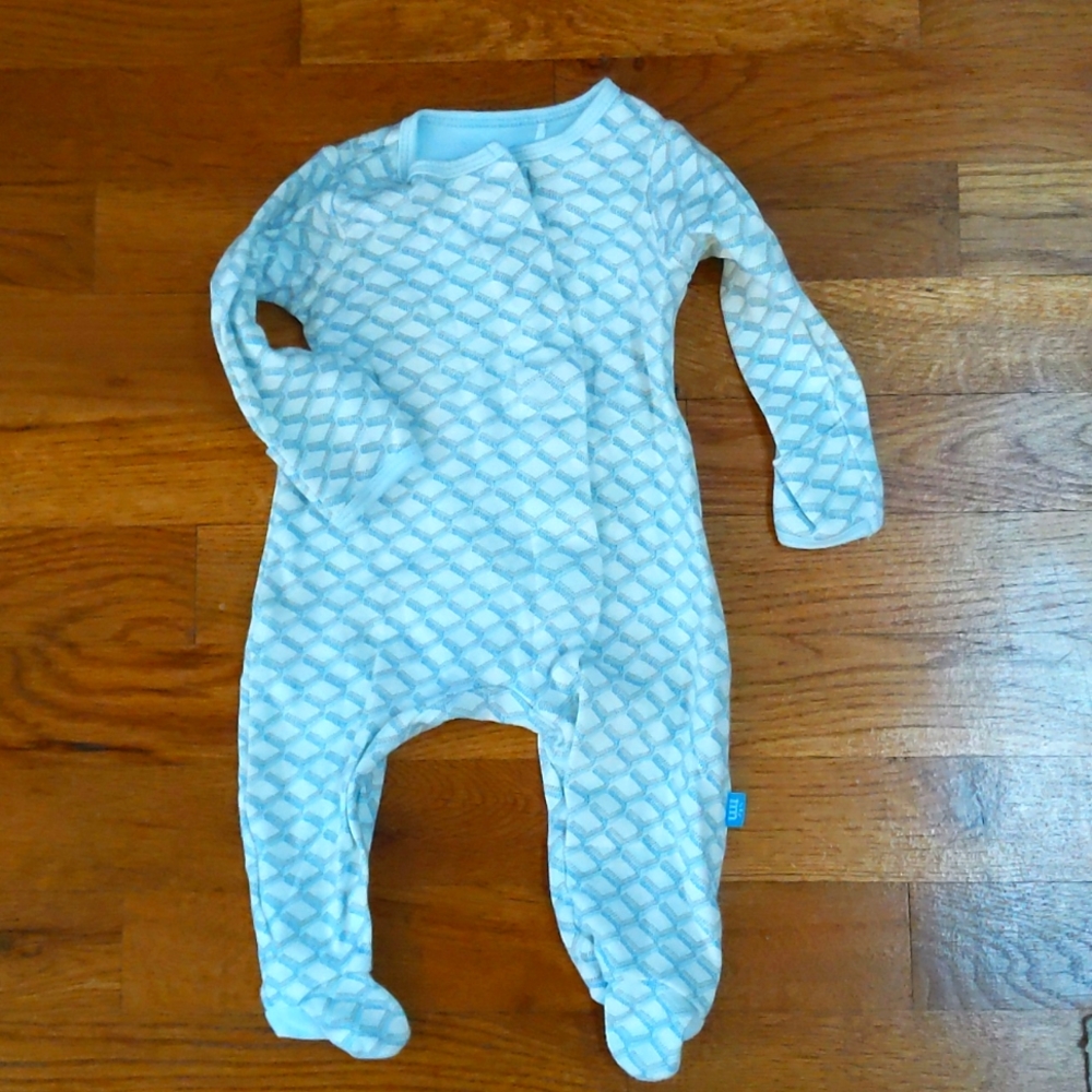 Magnetic Me footed onsie